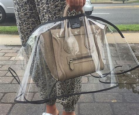 hermes handbag raincoat